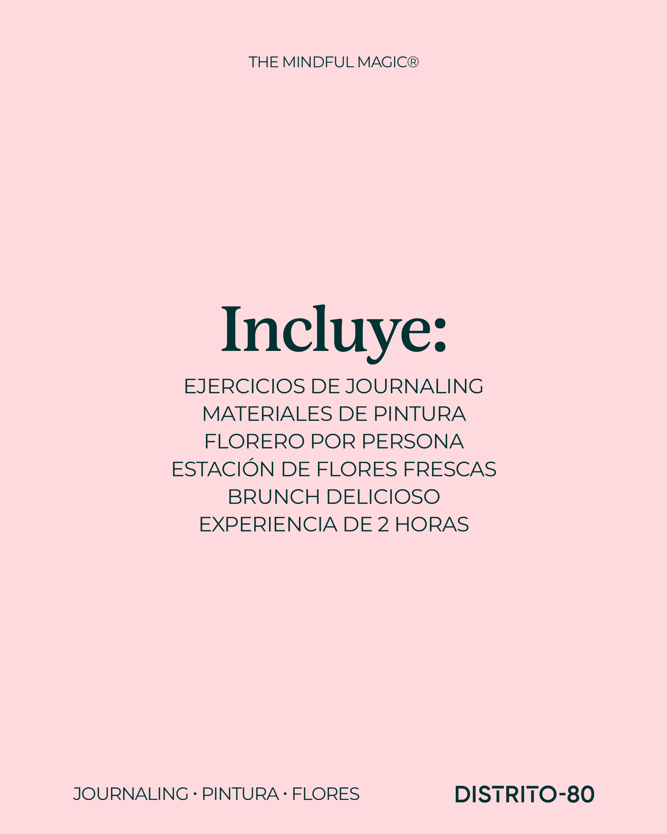 FLORECE • TALLER